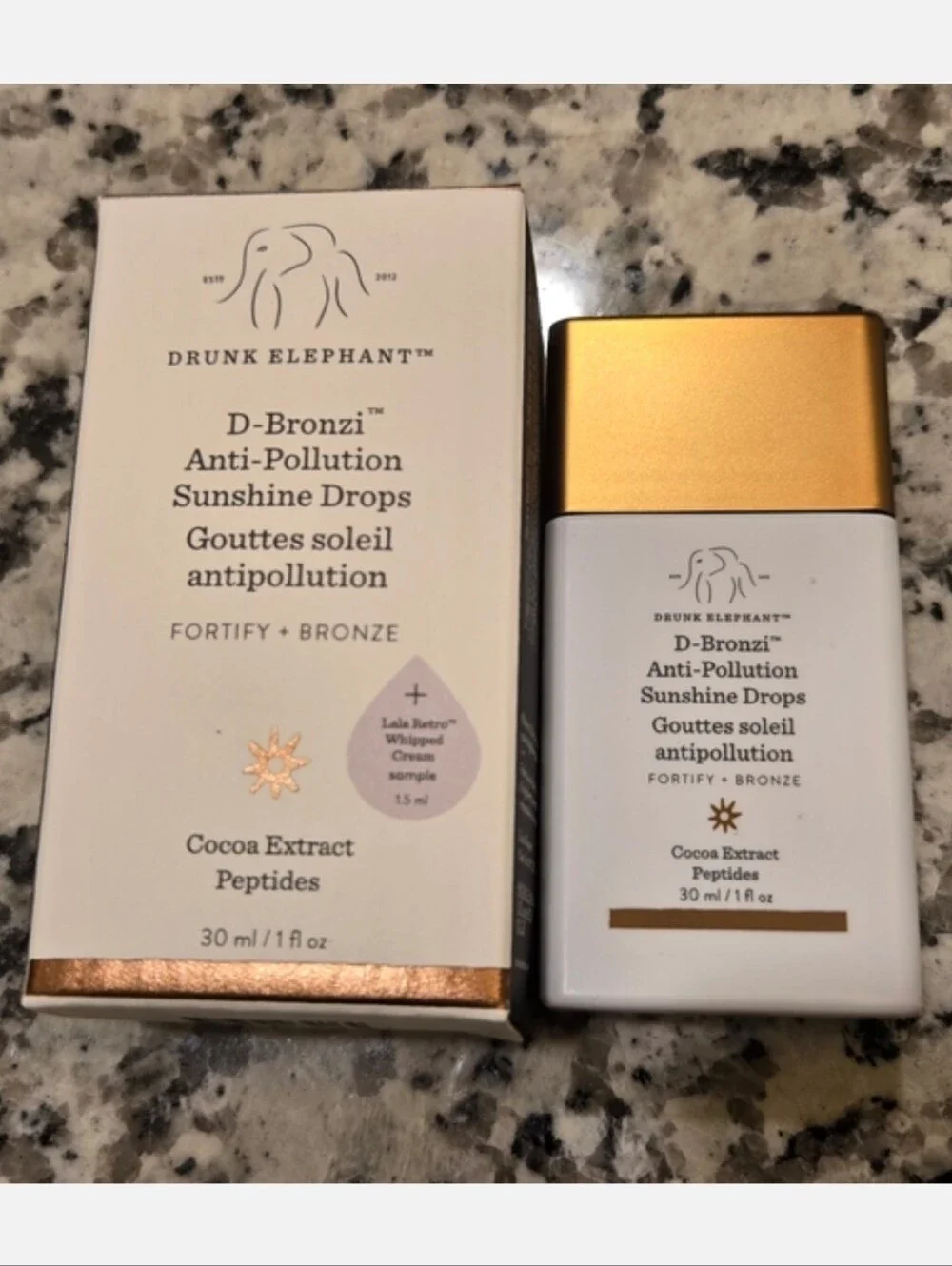 ☀️Drunk Elephant D-Bronzi Anti-Pollution Sunshine Drops